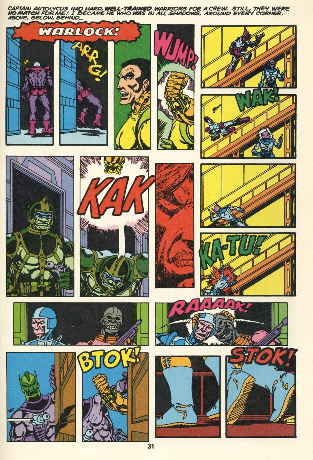 Read online Warlock (1982) comic -  Issue #1 - 33