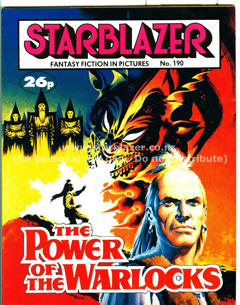 Read online Starblazer comic -  Issue #190 - 2
