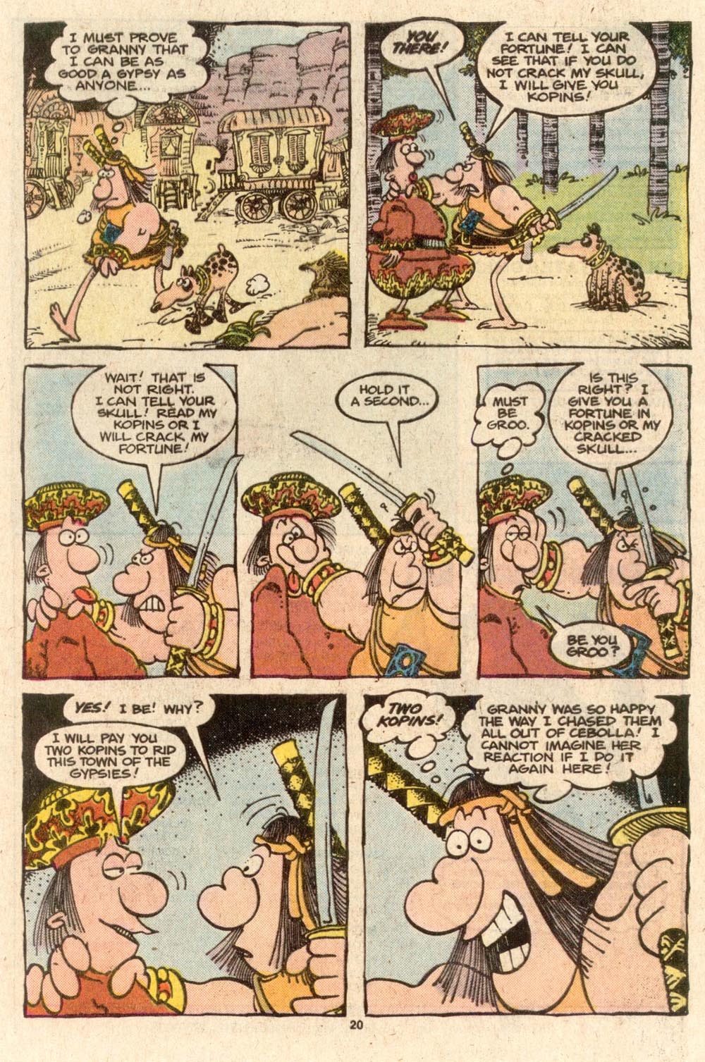 Read online Sergio Aragonés Groo the Wanderer comic -  Issue #41 - 24