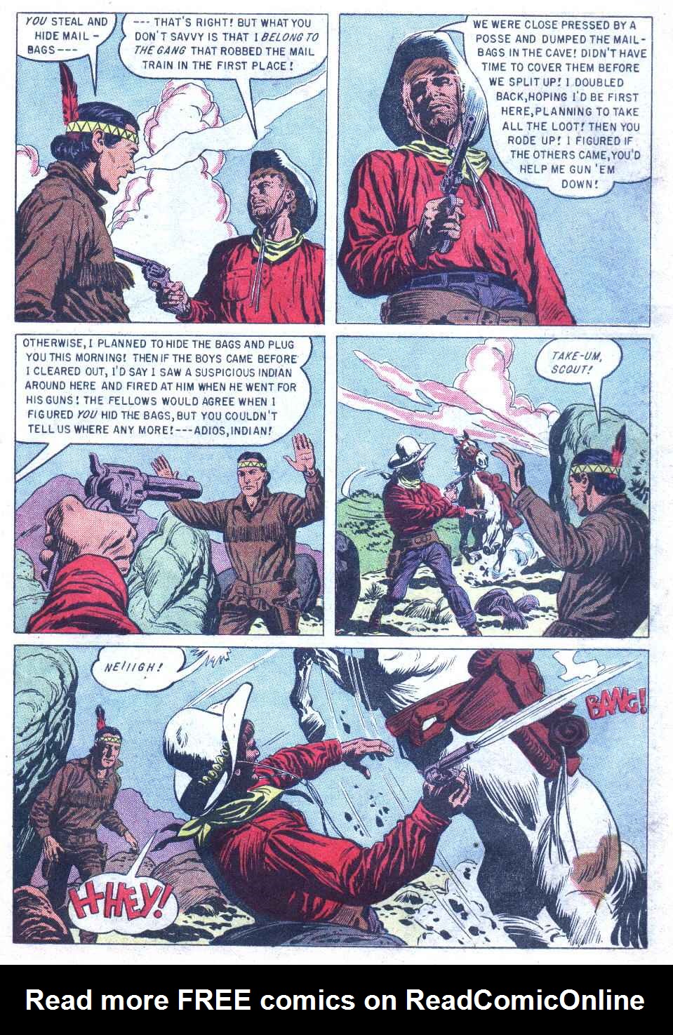 Read online Lone Ranger's Companion Tonto comic -  Issue #22 - 31