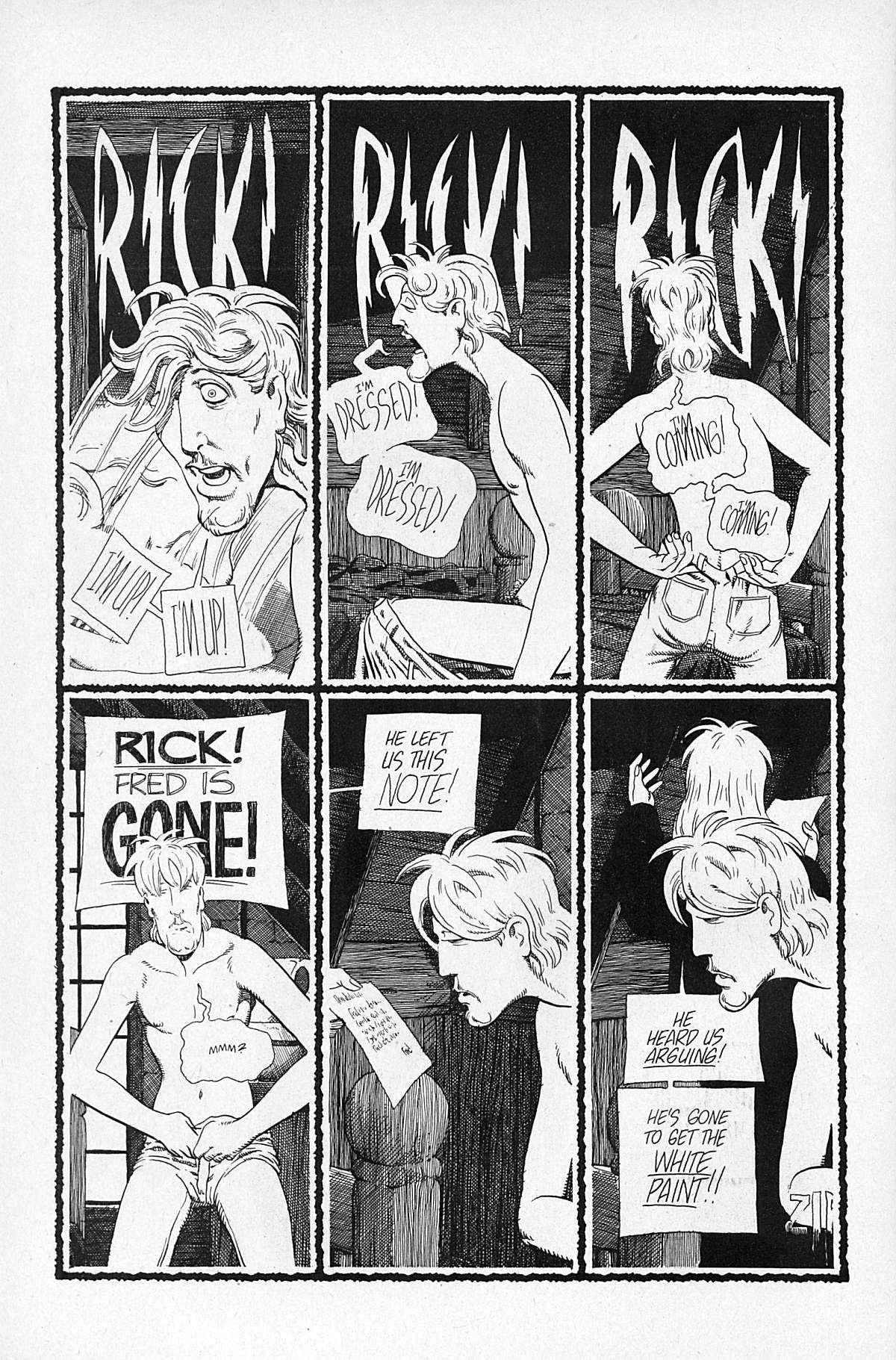 Read online Cerebus comic -  Issue #128 - 4