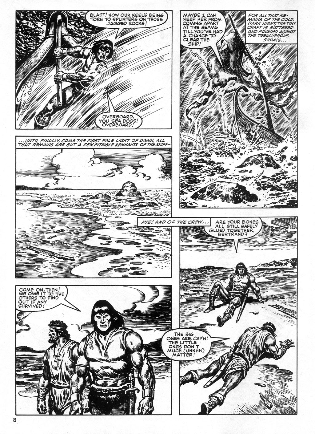 Read online The Savage Sword Of Conan comic -  Issue #99 - 8