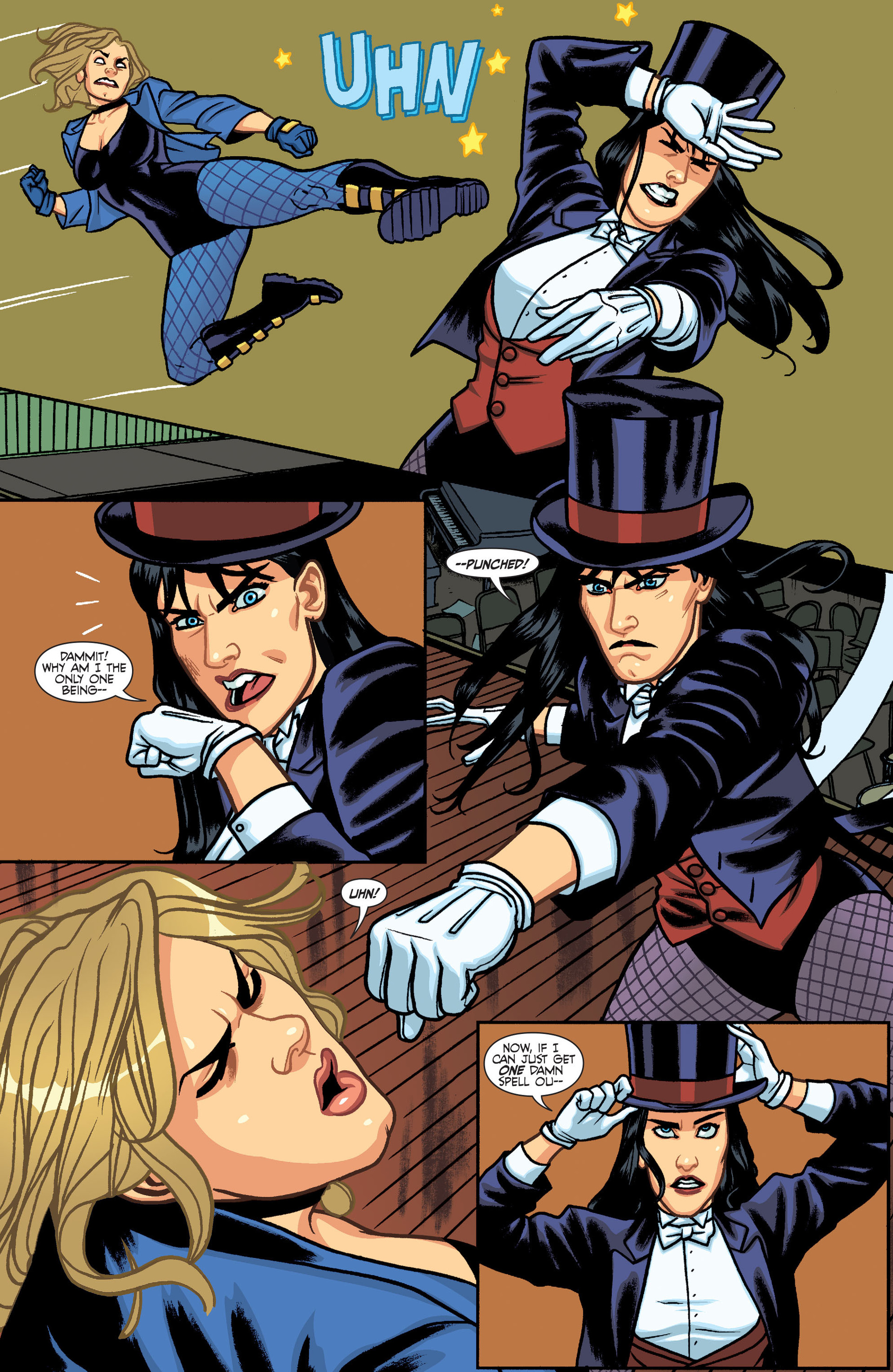 Read online Black Canary and Zatanna: Bloodspell comic -  Issue # Full - 91