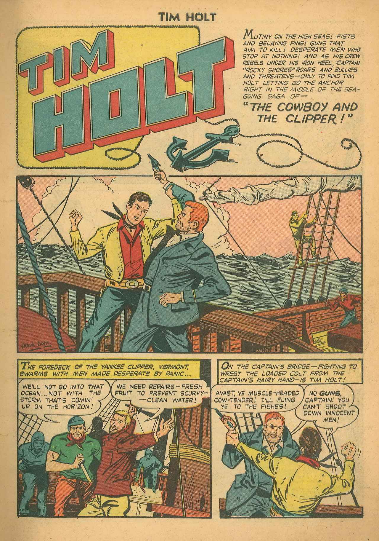 Read online Tim Holt comic -  Issue #17 - 3