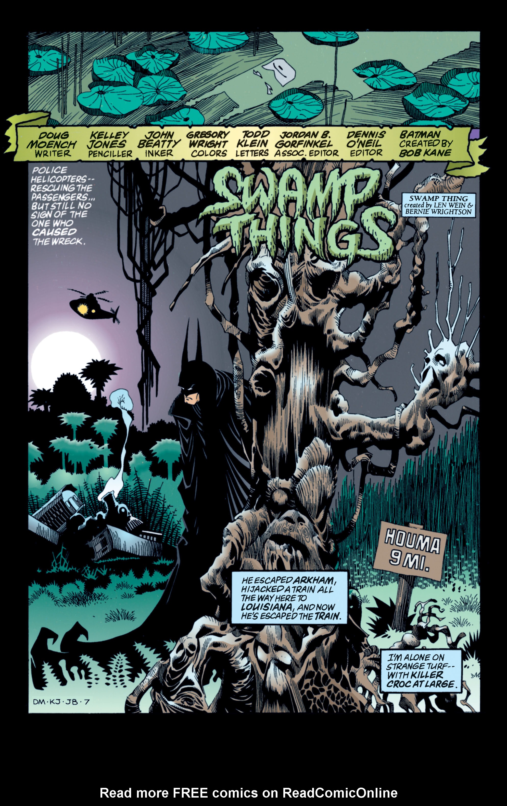 Read online Batman: Arkham: Killer Croc comic -  Issue # Full - 187