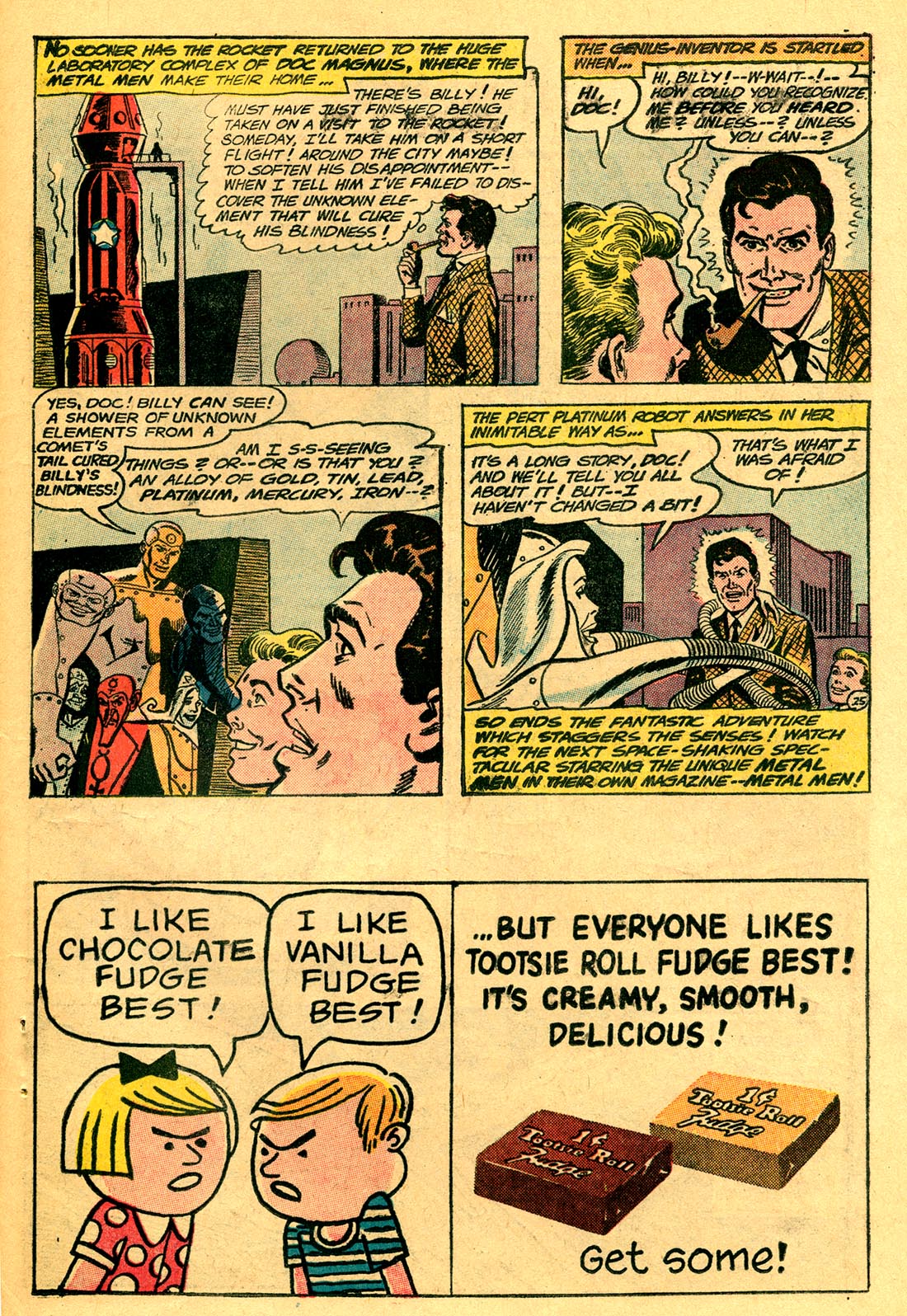 Read online Metal Men (1963) comic -  Issue #9 - 31