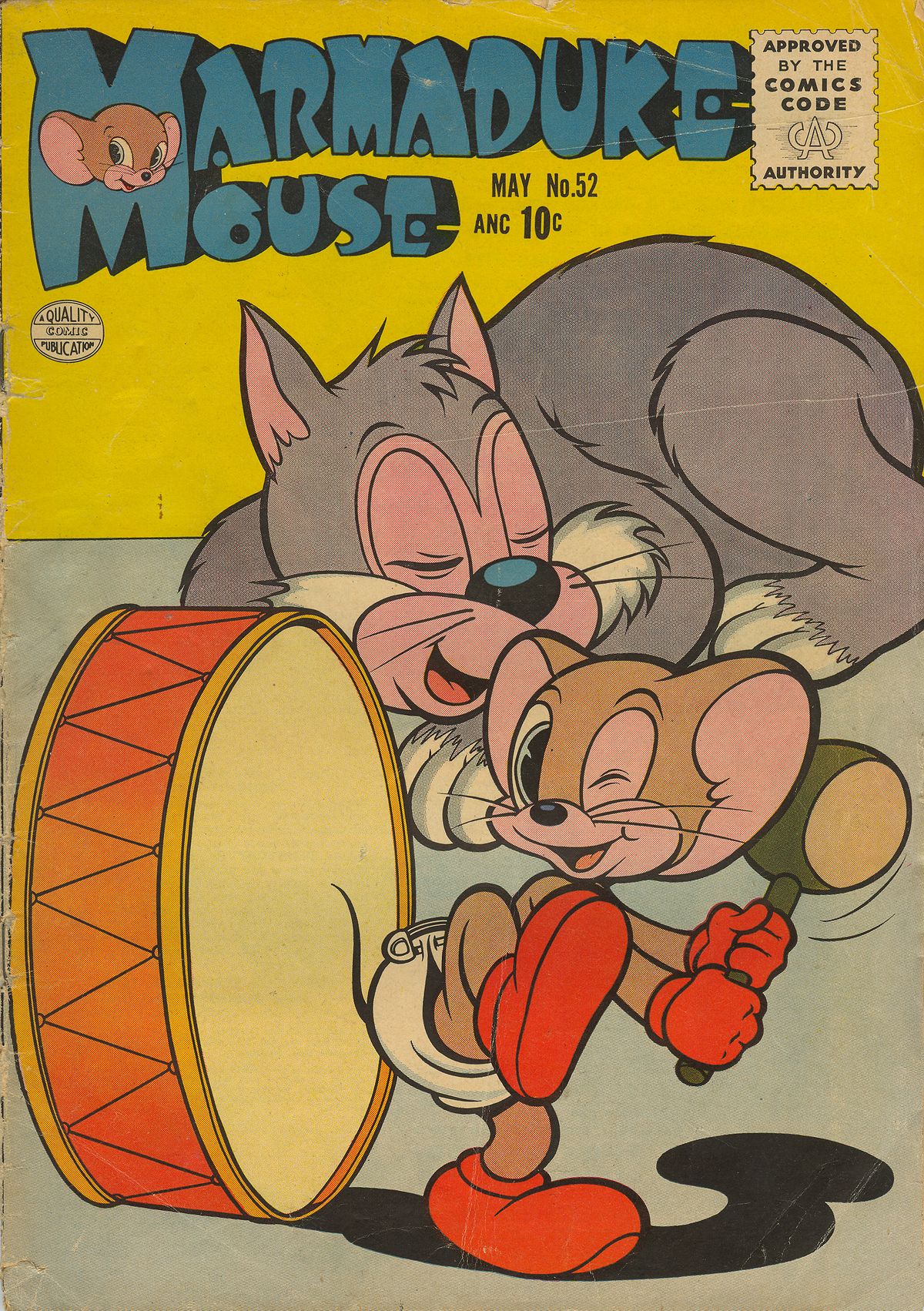 Read online Marmaduke Mouse comic -  Issue #52 - 1