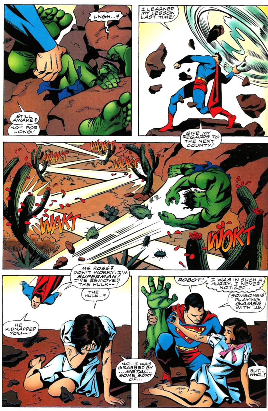Read online Incredible Hulk vs Superman comic -  Issue # Full - 36