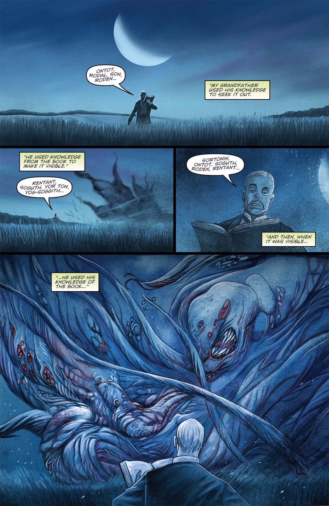 Read online H.P. Lovecraft's The Dunwich Horror comic -  Issue #3 - 16