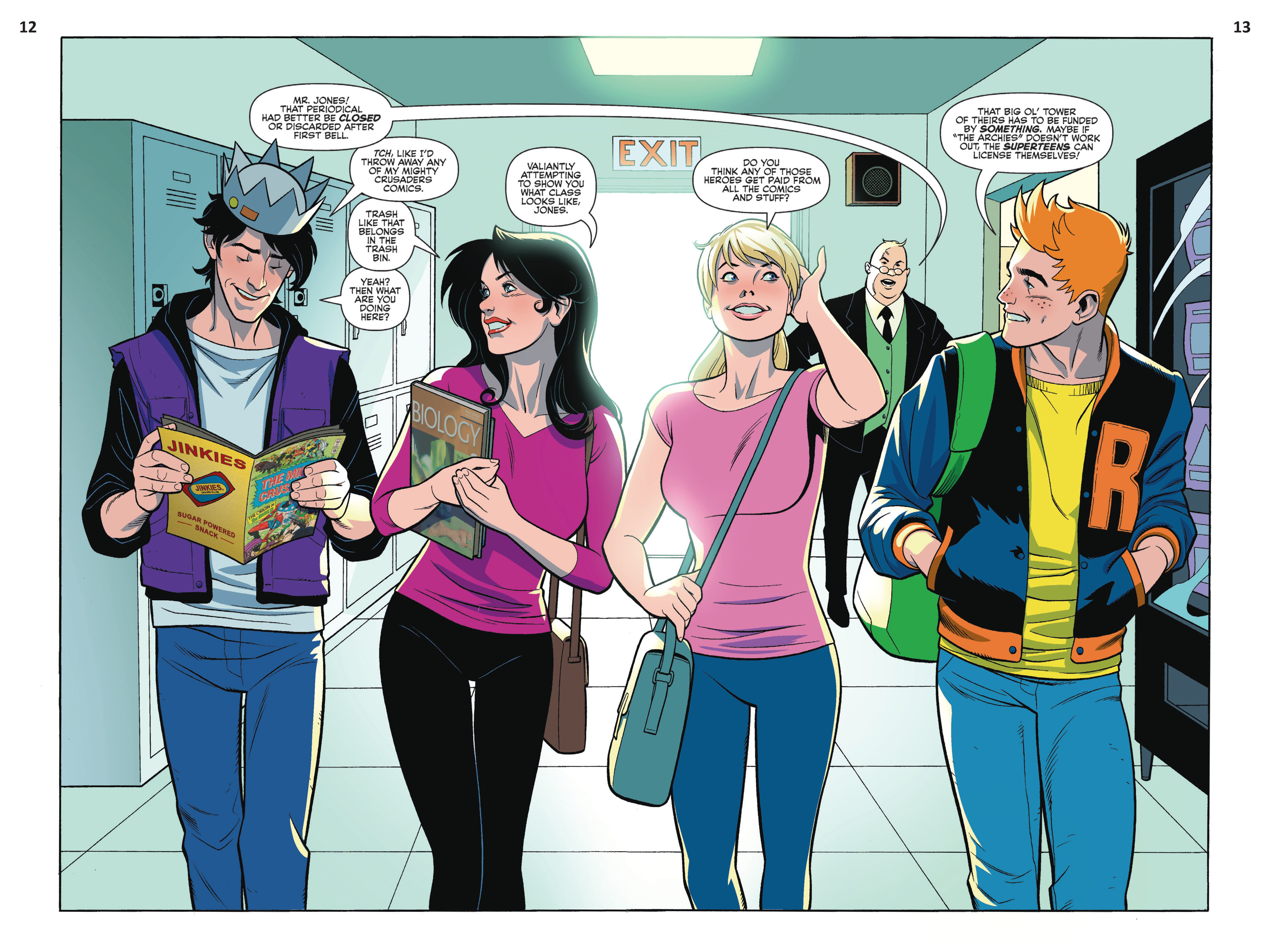 Read online Archie's Superteens comic -  Issue # TPB - 10