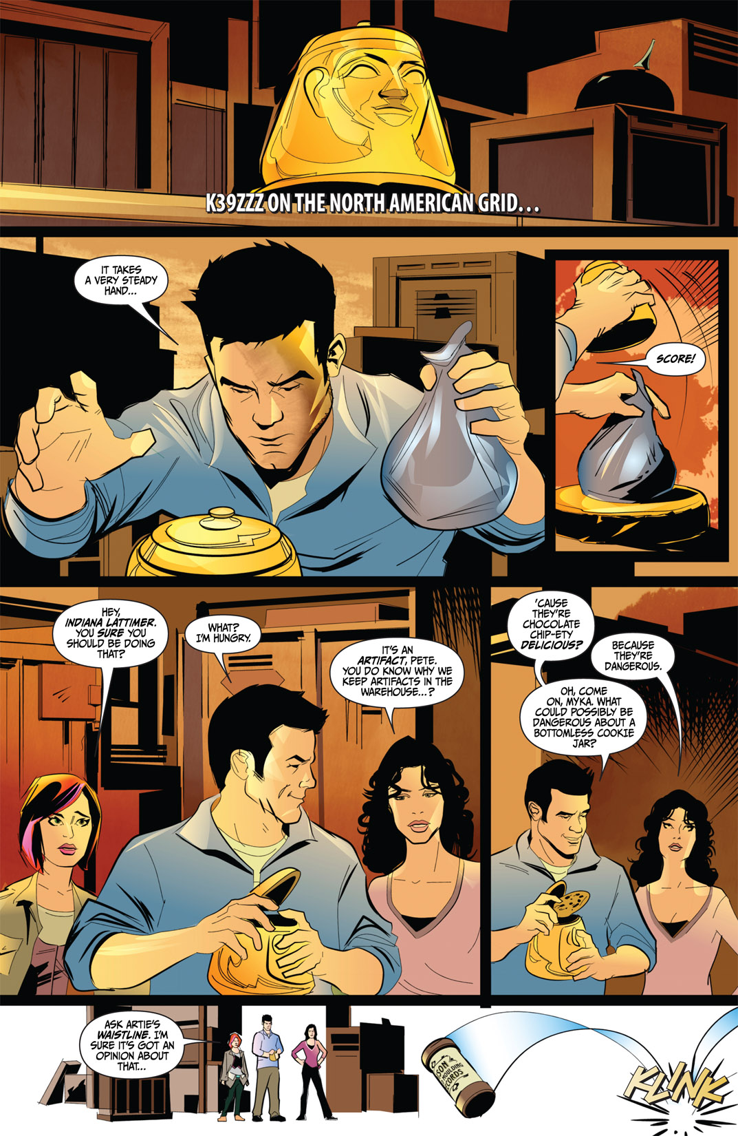 Read online Warehouse 13 comic -  Issue # _TPB - 7