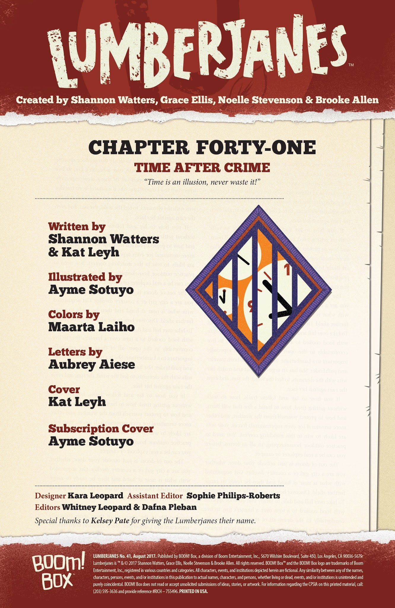 Read online Lumberjanes comic -  Issue #41 - 2