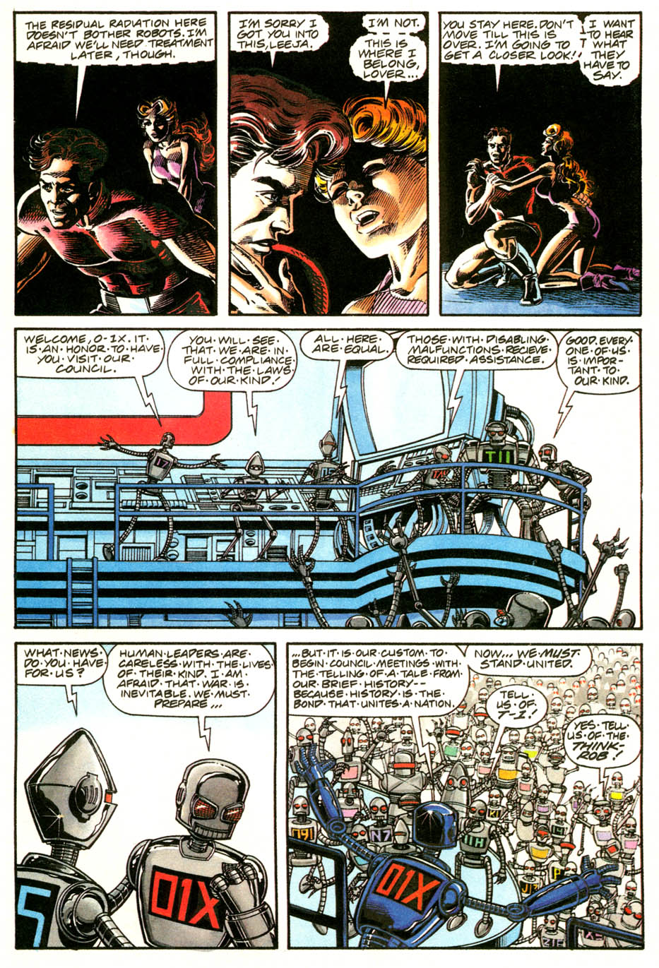 Read online Magnus Robot Fighter (1991) comic -  Issue #1 - 23