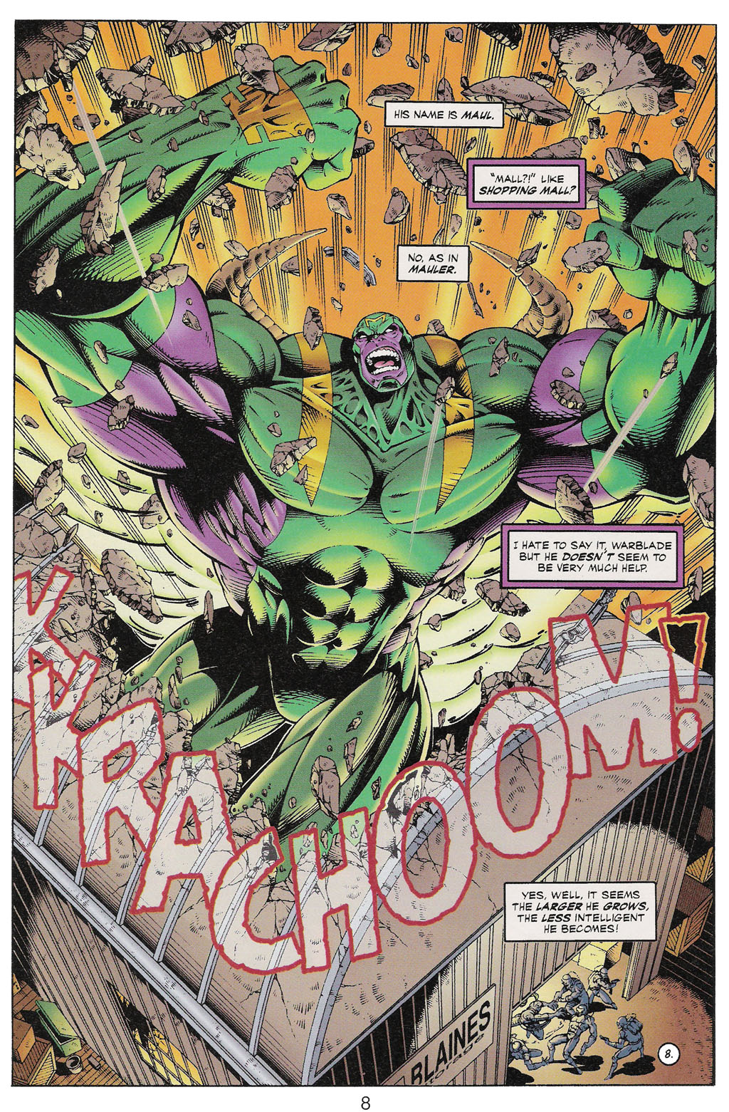 Read online ShadowHawk comic -  Issue #13 - 7