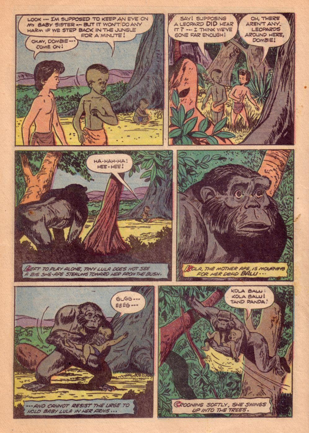 Read online Tarzan (1948) comic -  Issue #55 - 20