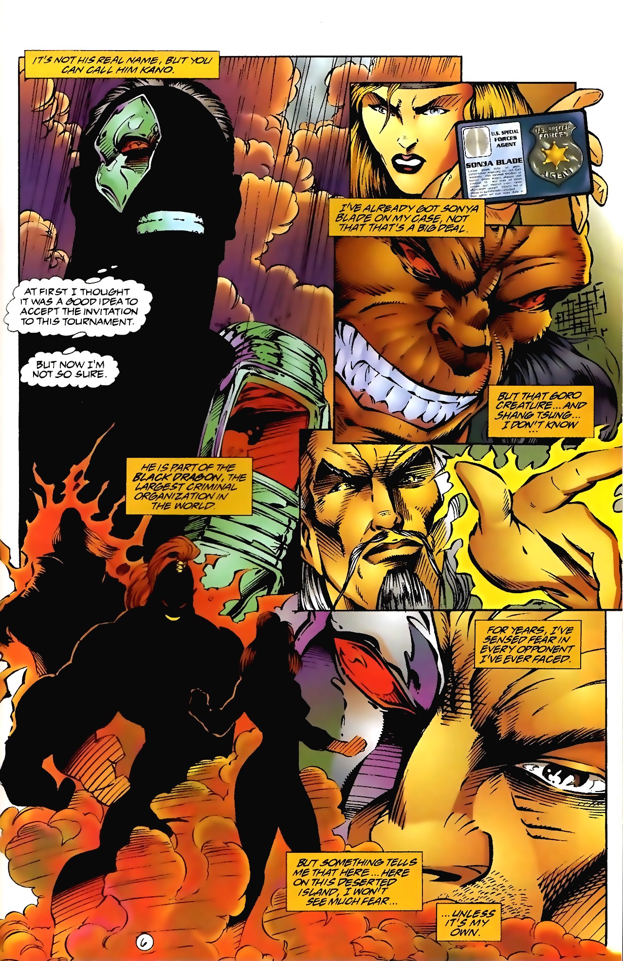 Read online Mortal Kombat (1994) comic -  Issue #0 - 19