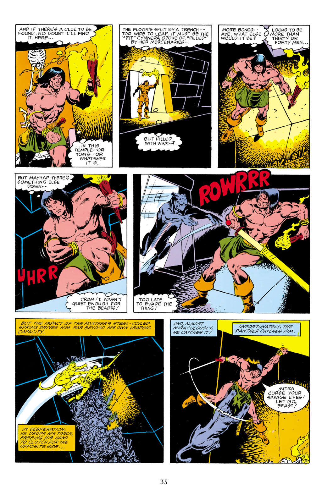 Read online The Chronicles of King Conan comic -  Issue # TPB 3 (Part 1) - 36