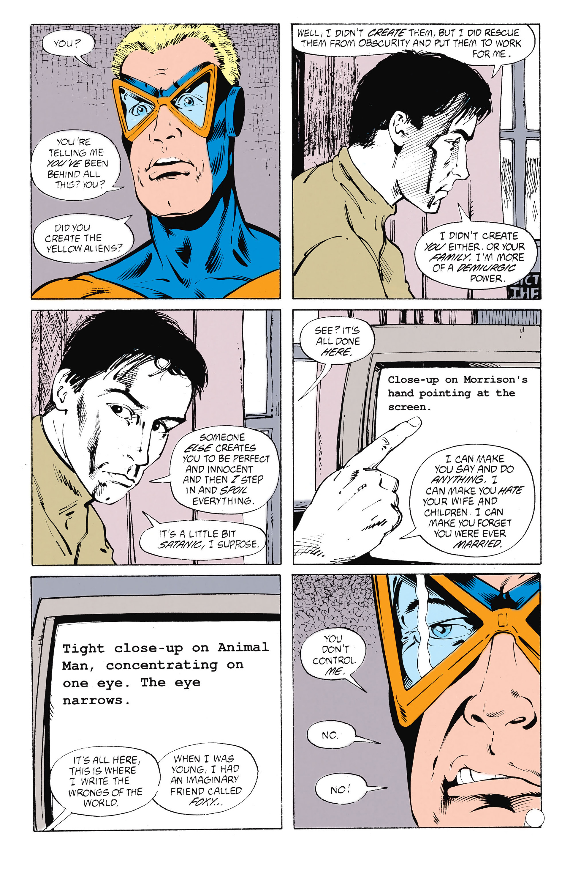 Read online Animal Man (1988) comic -  Issue #26 - 4