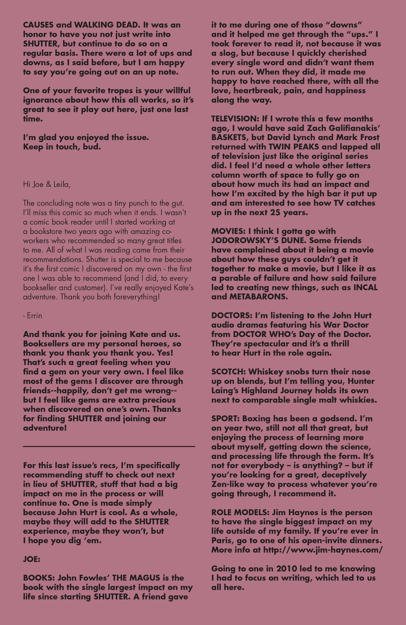 Read online Shutter comic -  Issue #30 - 27