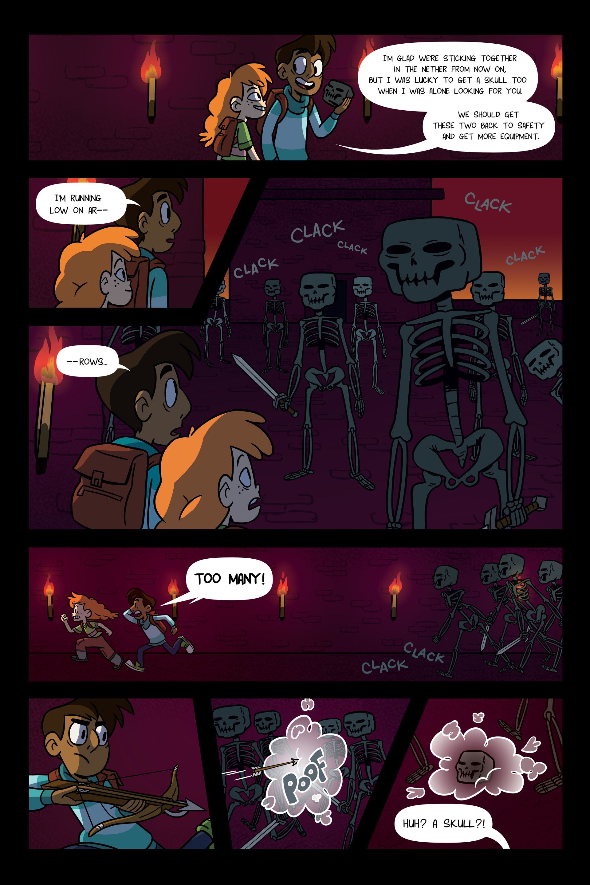 Read online Minecraft: Open World – Into the Nether comic -  Issue # TPB - 54