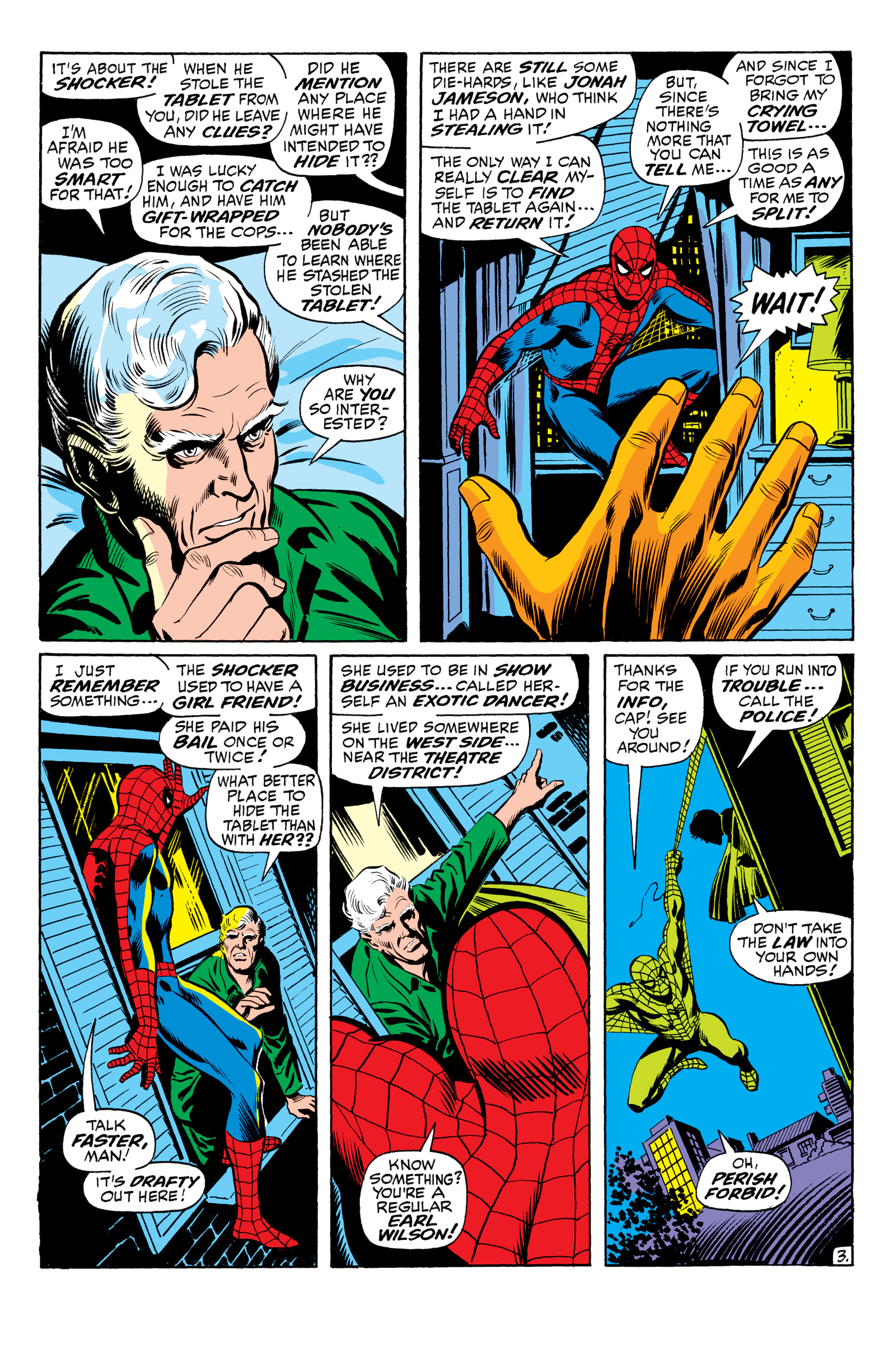 Read online Amazing Spider-Man Epic Collection comic -  Issue # The Secret of the Petrified Tablet (Part 2) - 62