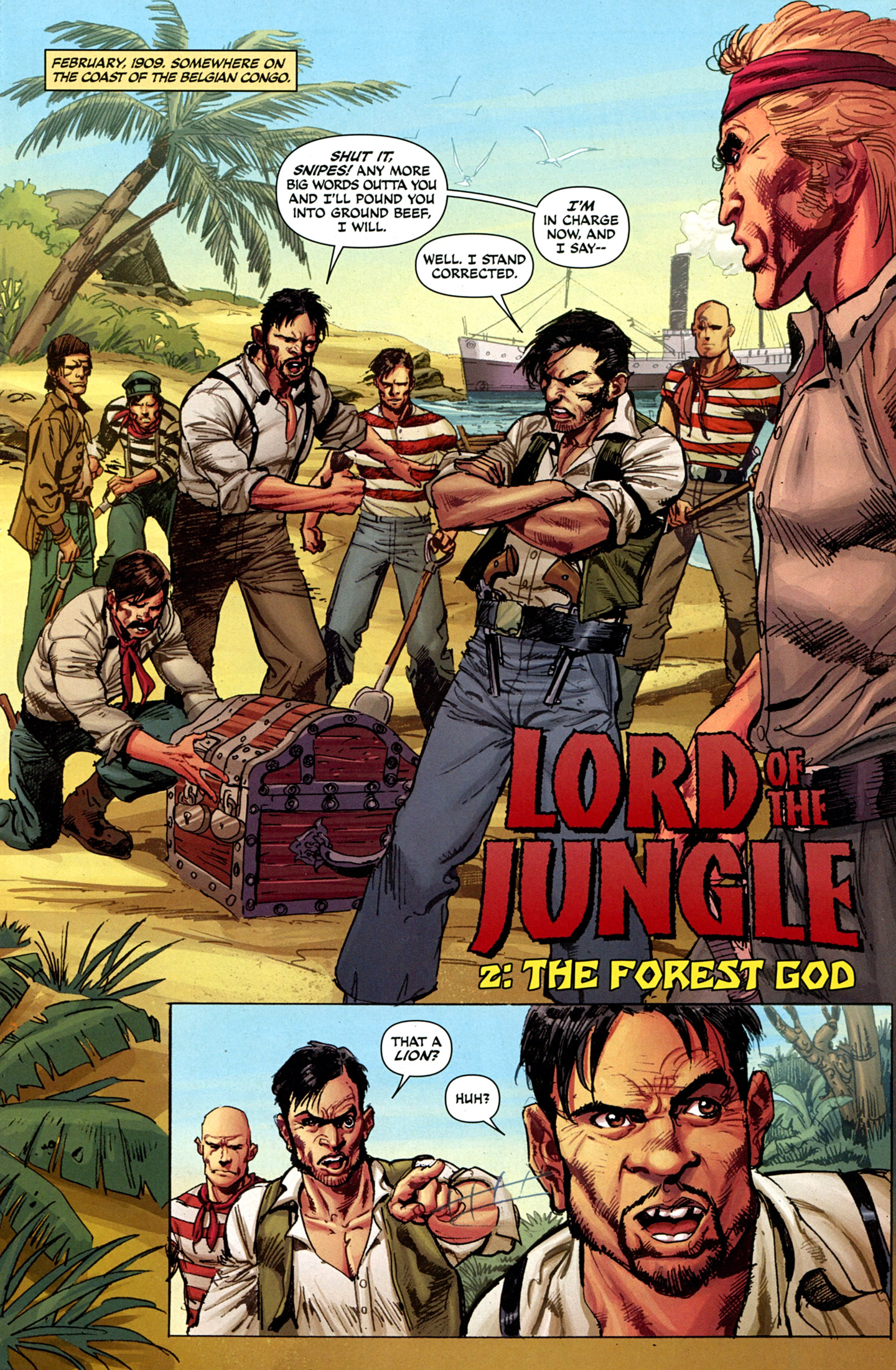 Read online Lord Of The Jungle (2012) comic -  Issue #2 - 3