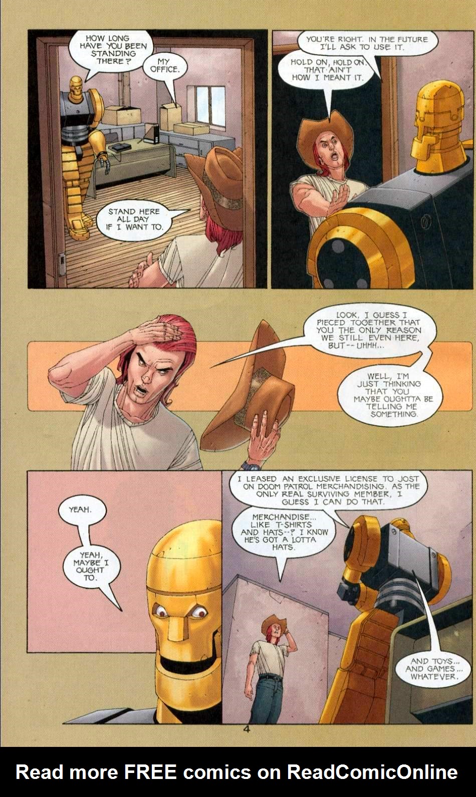 Read online Doom Patrol (2001) comic -  Issue #10 - 5
