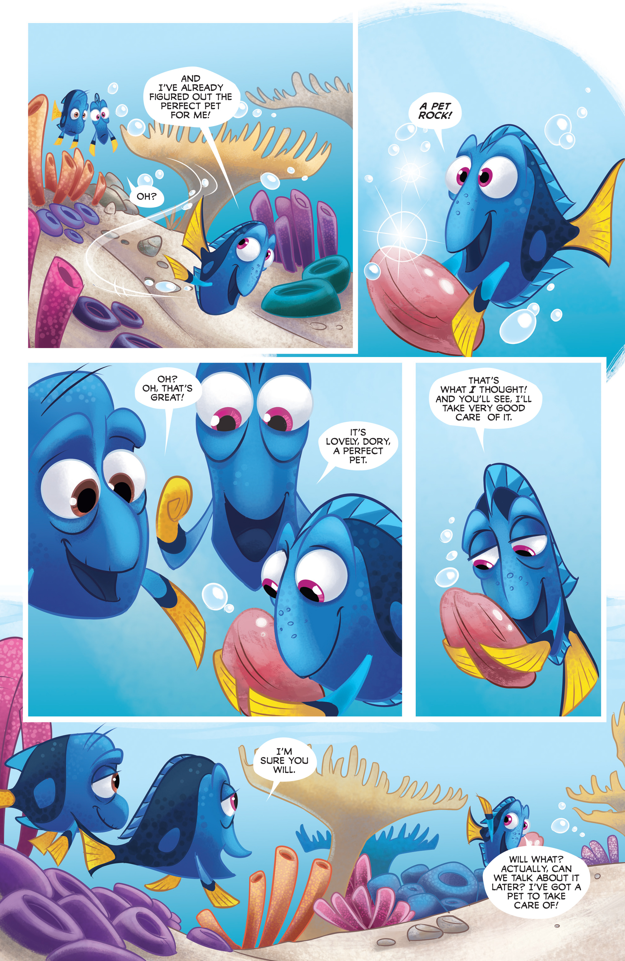 Read online Disney Pixar Finding Dory comic -  Issue #2 - 8
