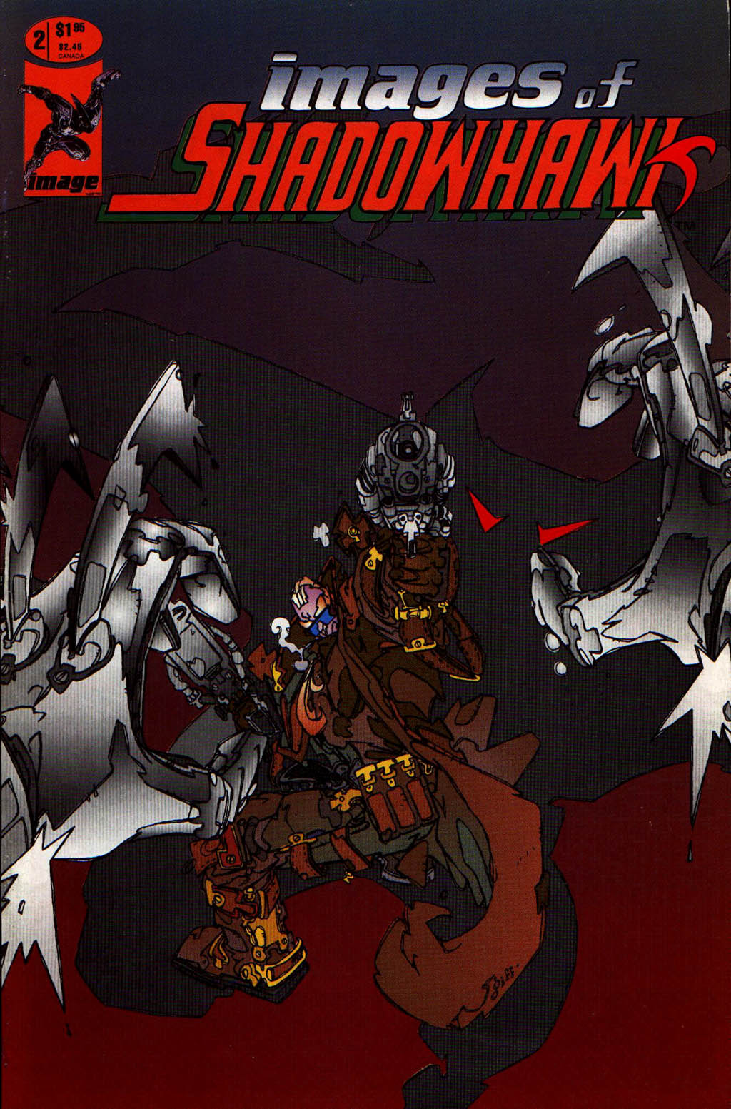 Read online Images of ShadowHawk comic -  Issue #2 - 1