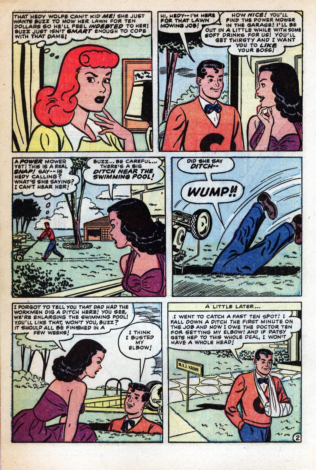 Read online Patsy and her Pals comic -  Issue #8 - 4