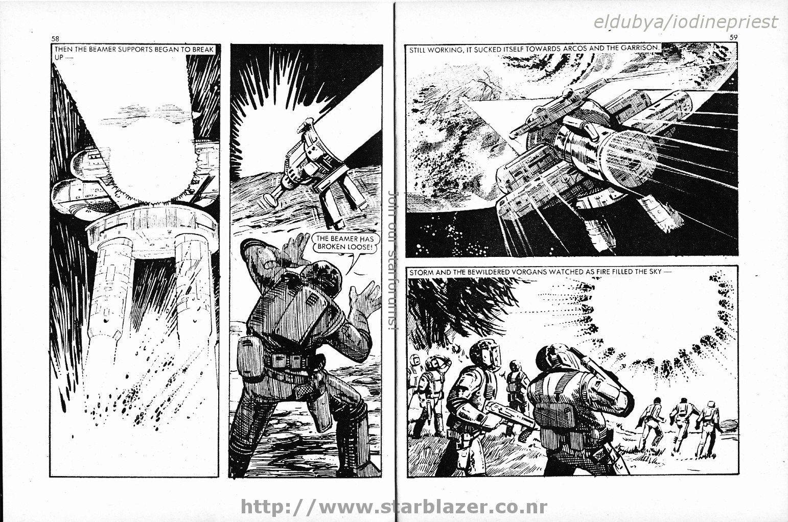 Read online Starblazer comic -  Issue #98 - 31