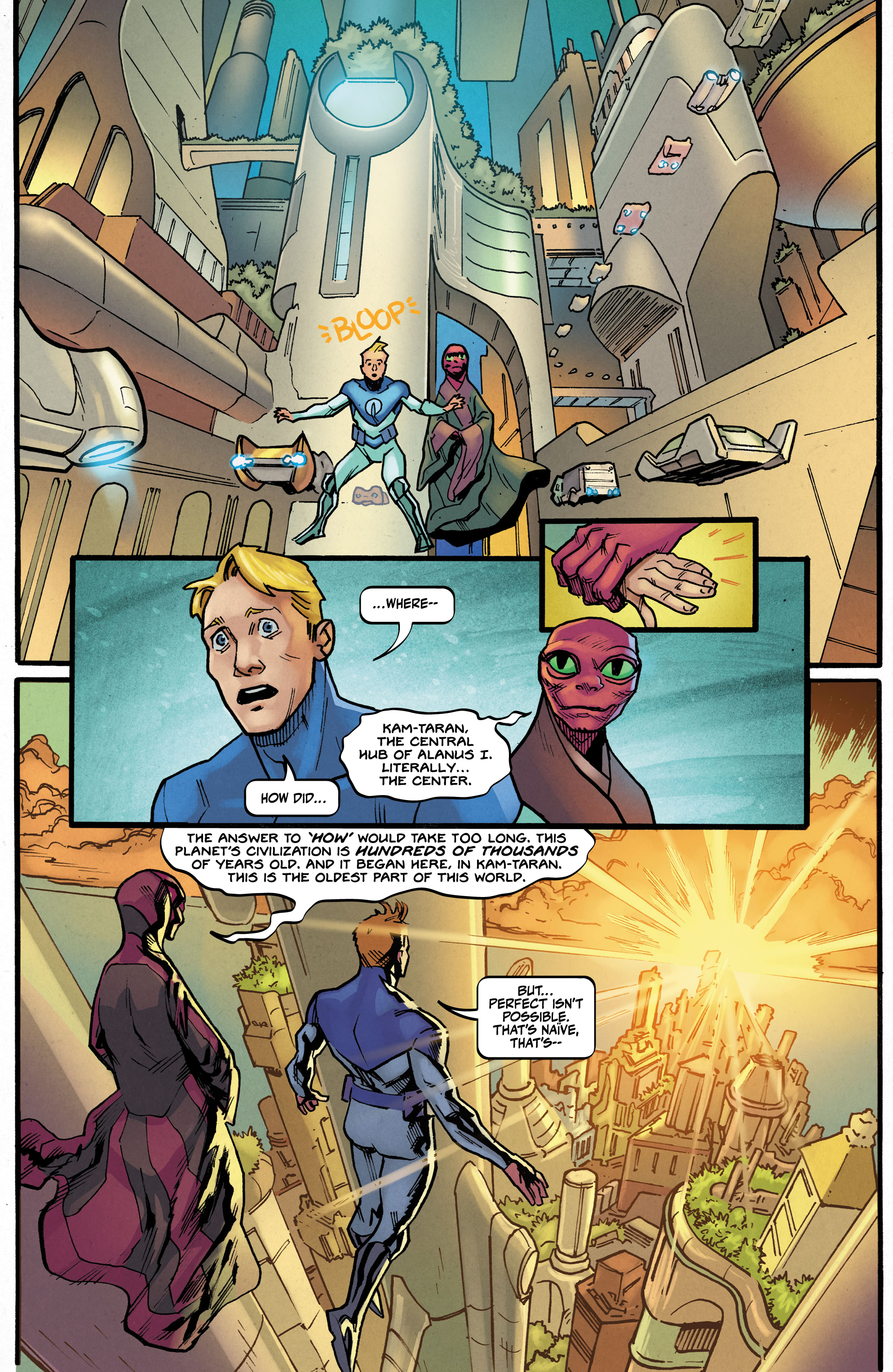 Read online The Blue Flame comic -  Issue #2 - 12