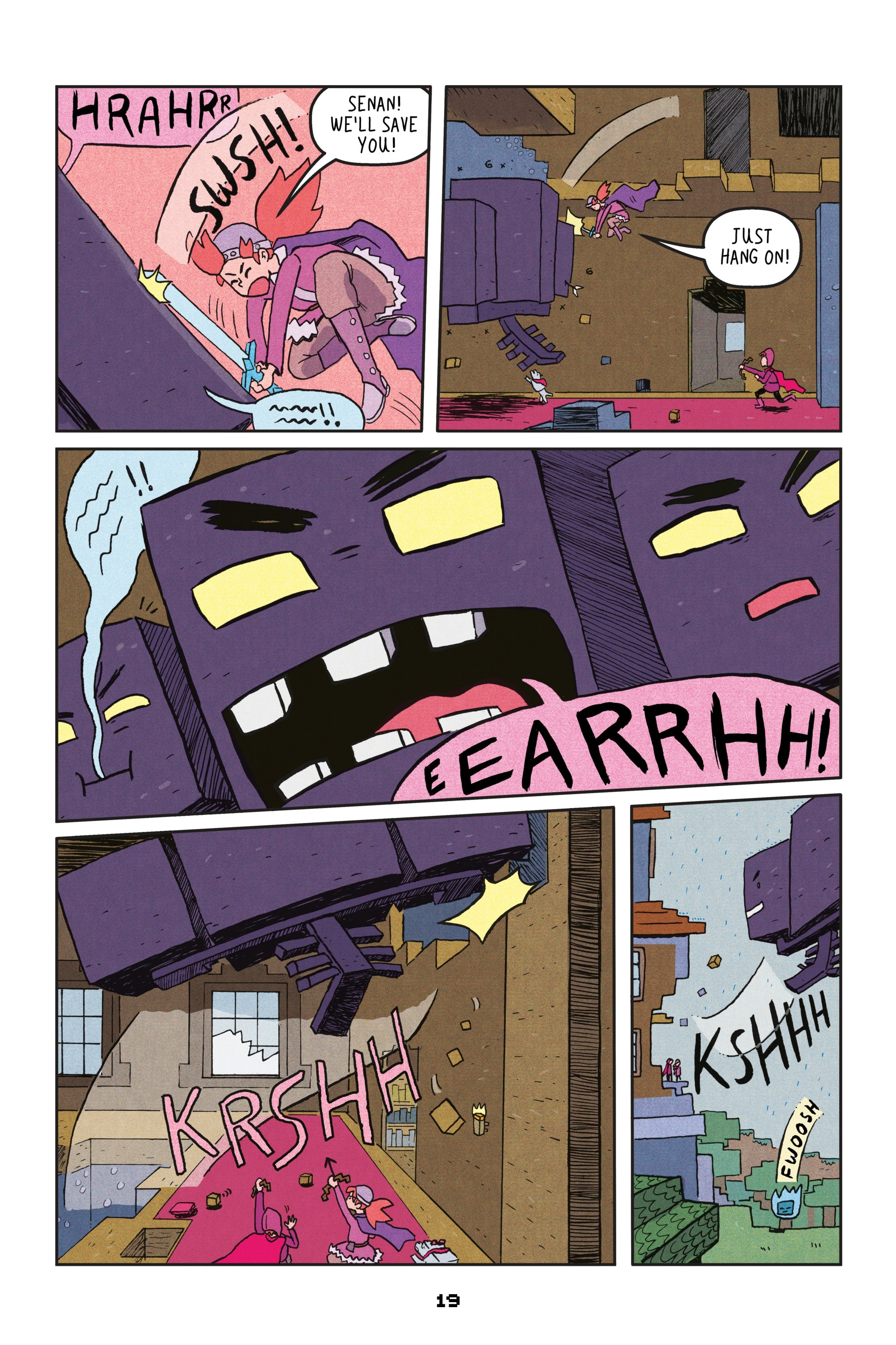 Read online Minecraft: Wither Without You comic -  Issue # TPB - 21