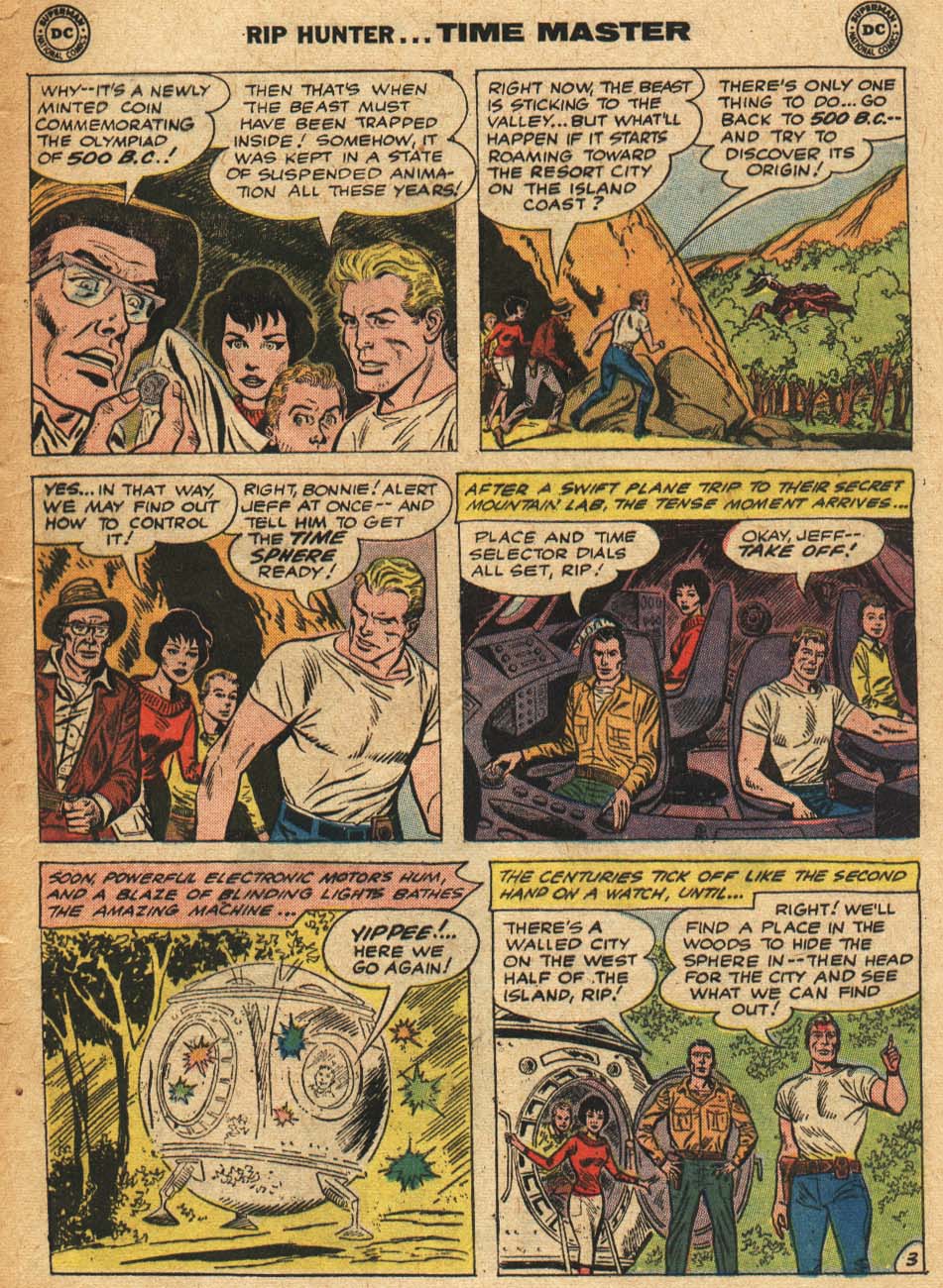 Read online Rip Hunter...Time Master comic -  Issue #2 - 5