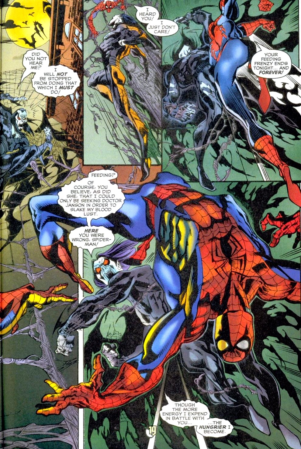 Read online Spider-Man (1990) comic -  Issue #77 - The Vampire's Kiss - 20