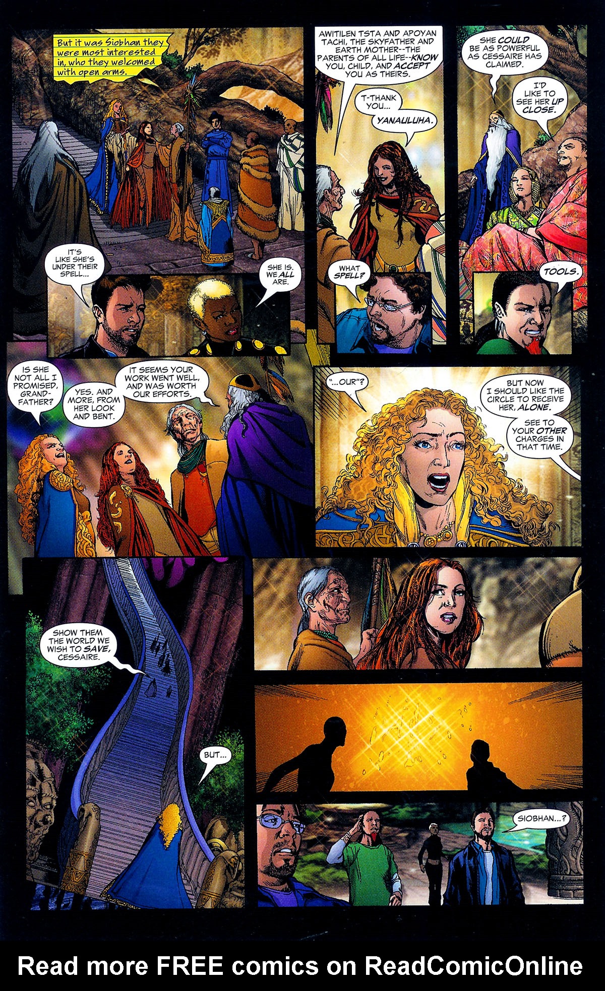 Read online Otherworld comic -  Issue #4 - 9