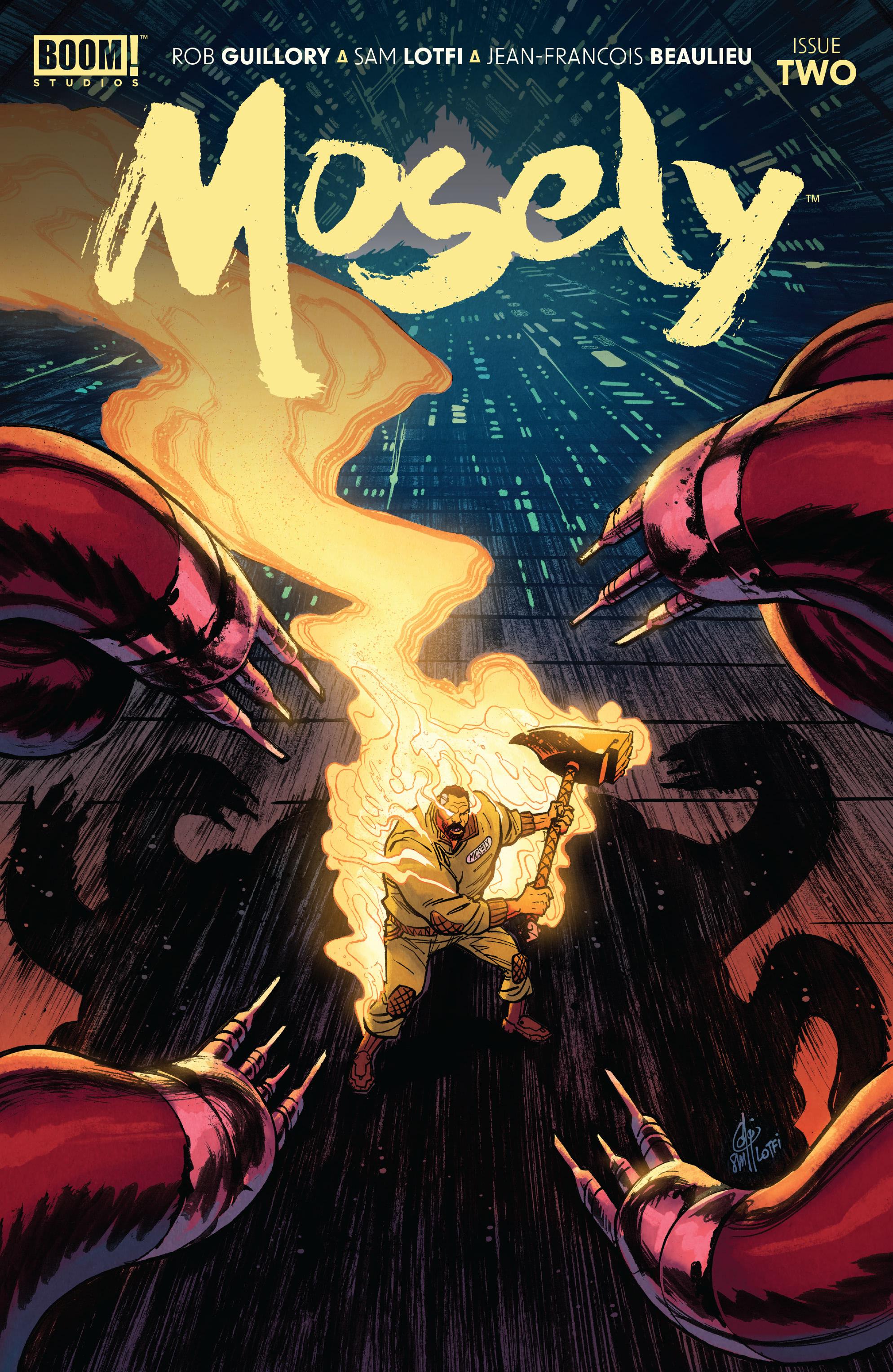 Read online Mosely comic -  Issue #2 - 1