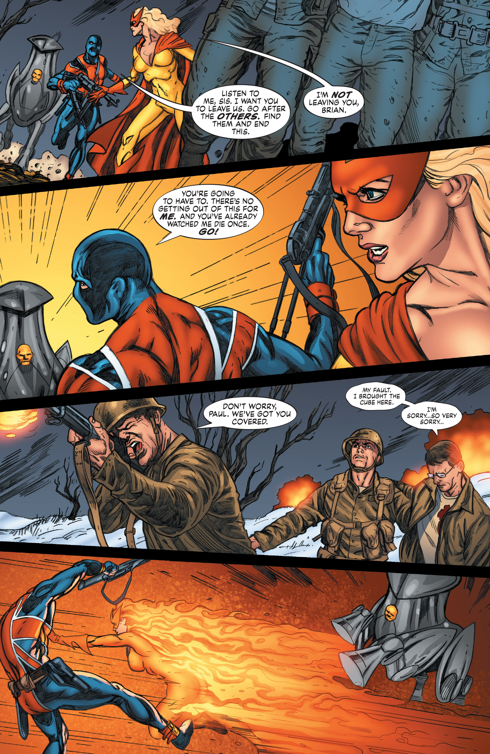 Read online Avengers/Invaders comic -  Issue #10 - 19