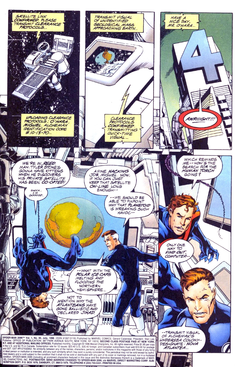 Read online Spider-Man 2099 (1992) comic -  Issue #45 - 2