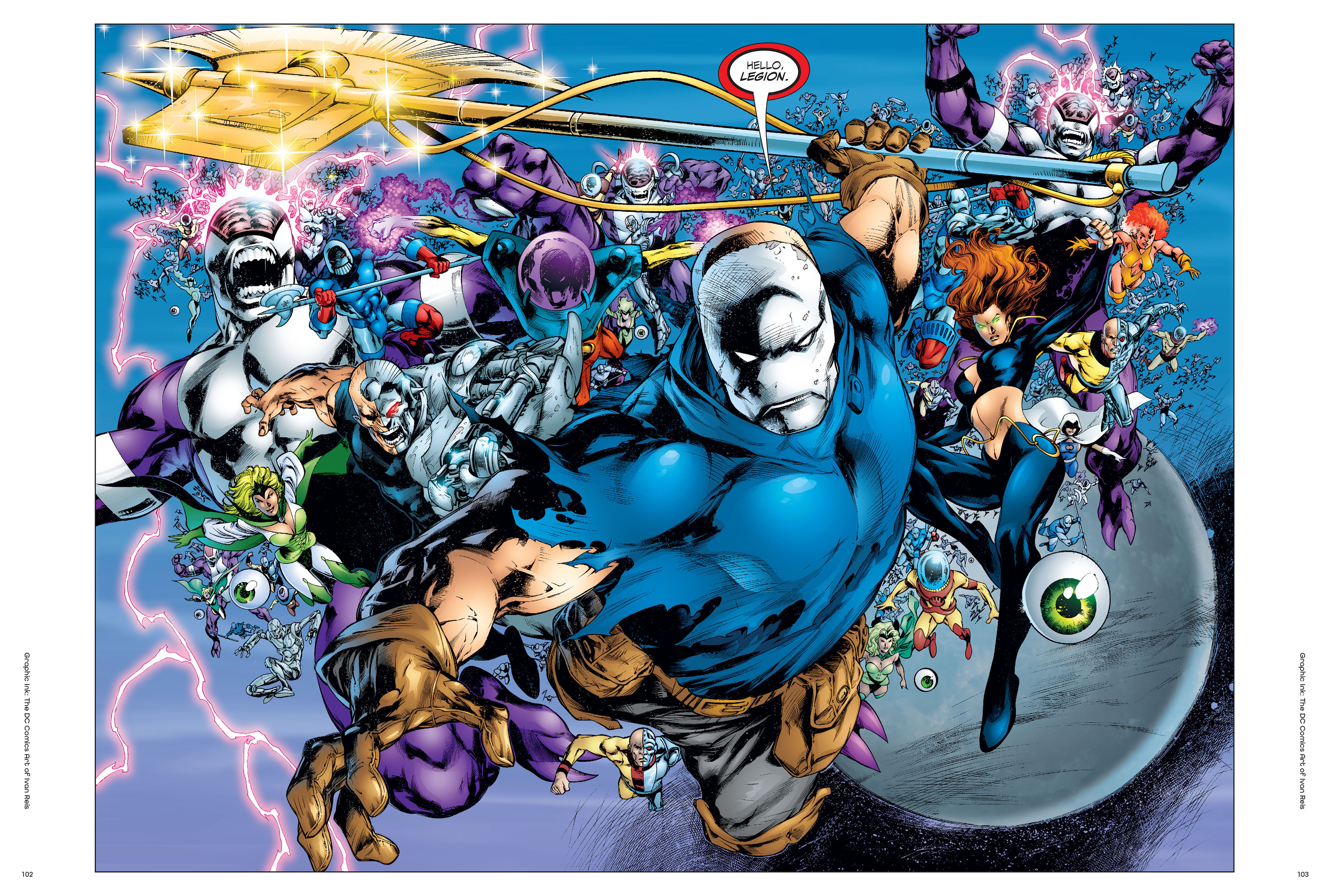 Read online Graphic Ink: The DC Comics Art of Ivan Reis comic -  Issue # TPB (Part 1) - 100