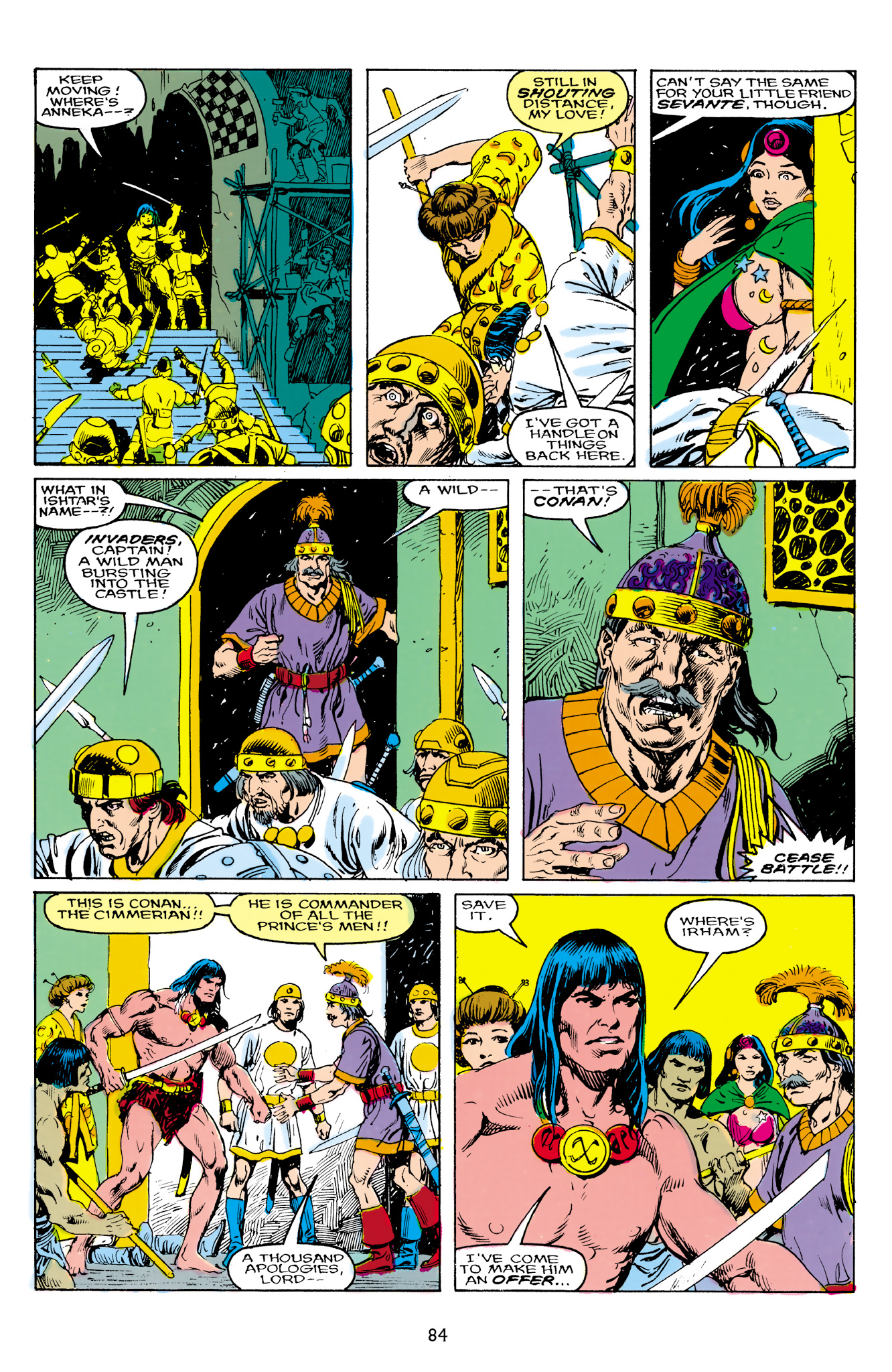 Read online The Chronicles of Conan comic -  Issue # TPB 27 (Part 1) - 84