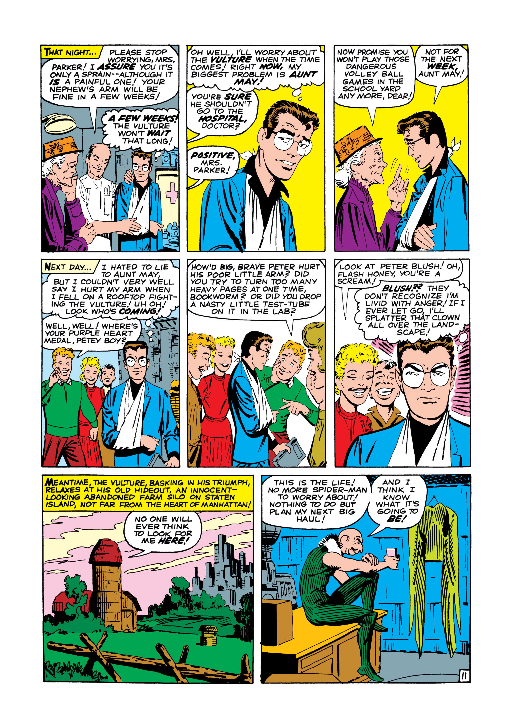 Read online The Amazing Spider-Man (1963) comic -  Issue #7 - 12