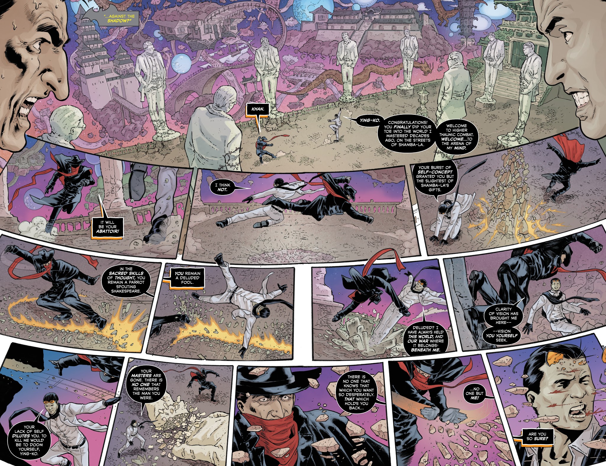 Read online The Shadow/Batman comic -  Issue #6 - 8