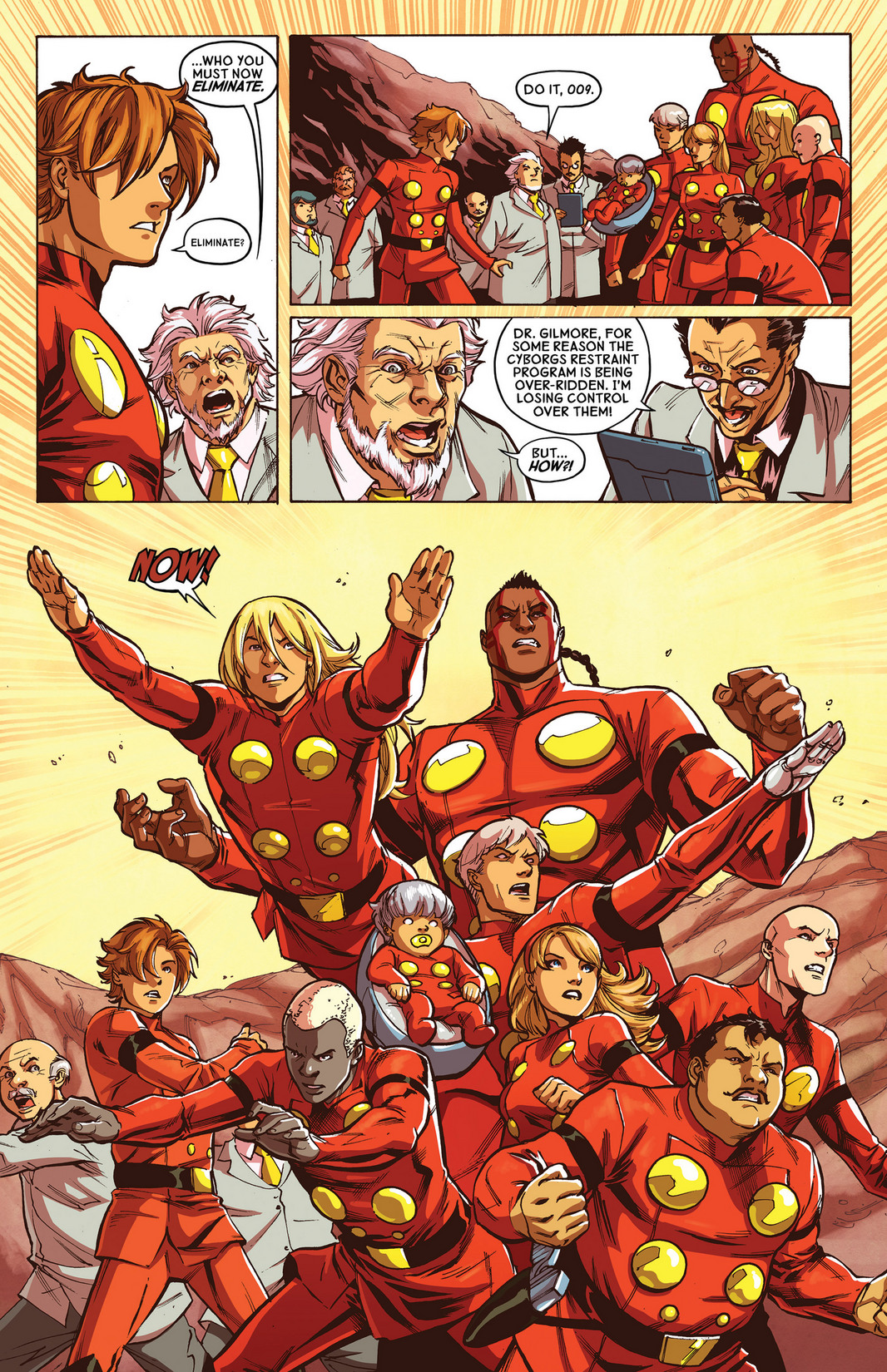 Read online Cyborg 009 comic -  Issue # Full - 15