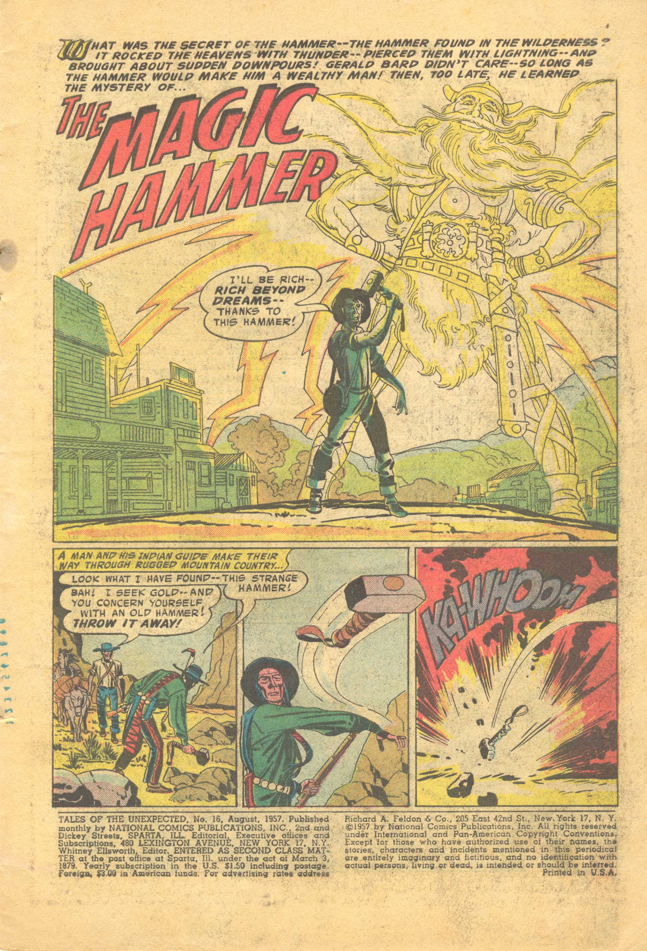 Read online Tales of the Unexpected comic -  Issue #16 - 3