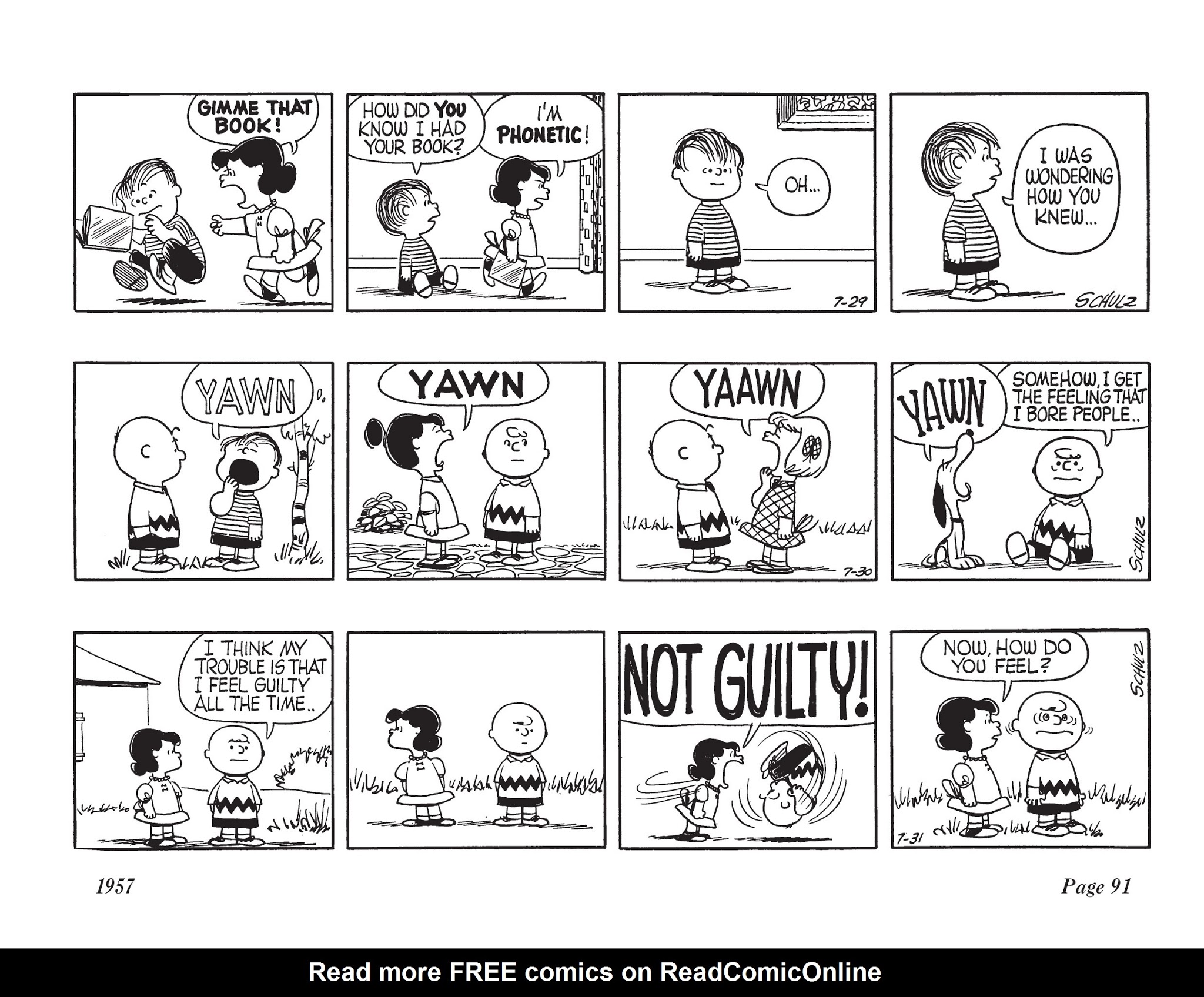 Read online The Complete Peanuts comic -  Issue # TPB 4 - 105
