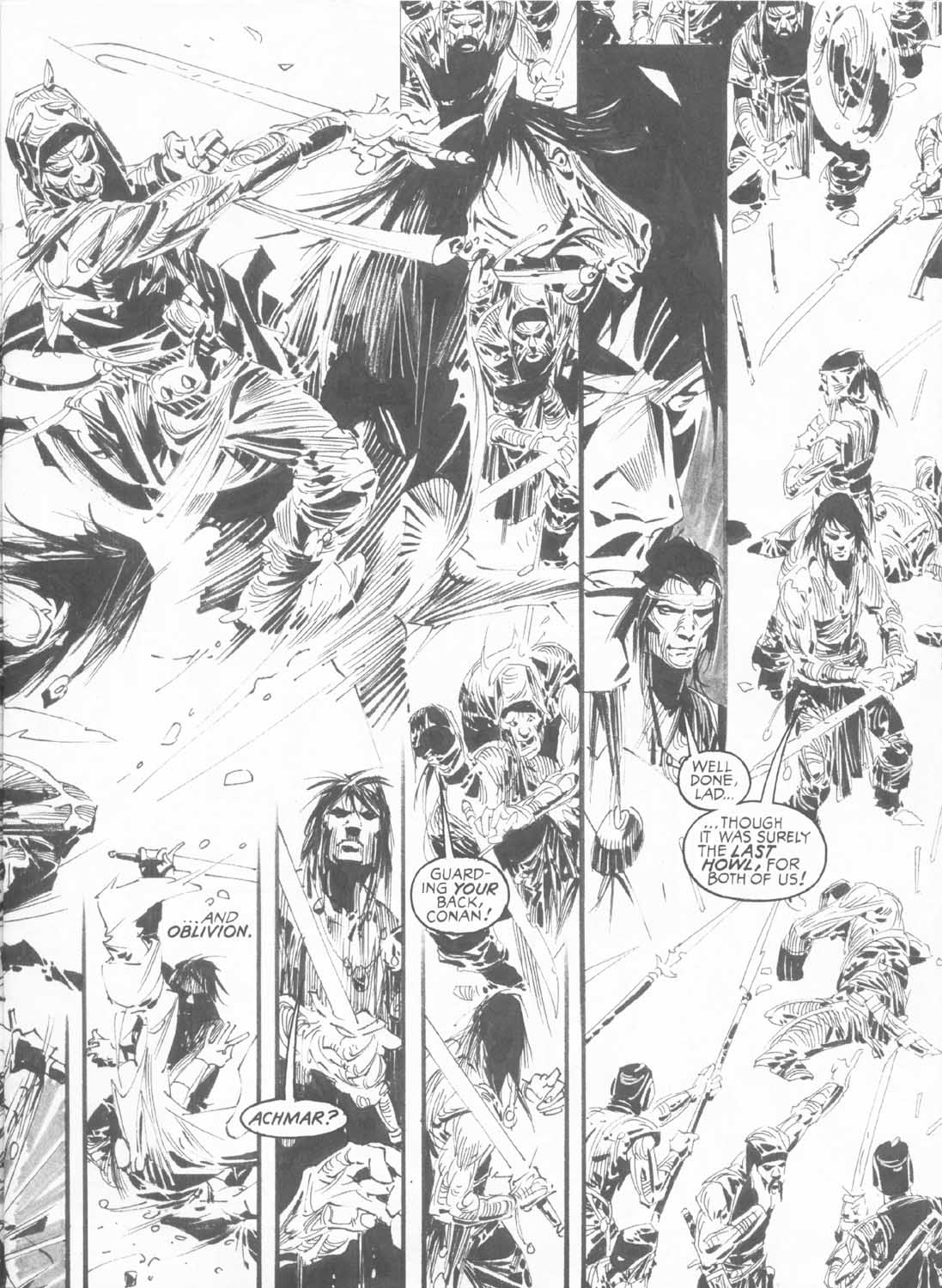 Read online The Savage Sword Of Conan comic -  Issue #228 - 7