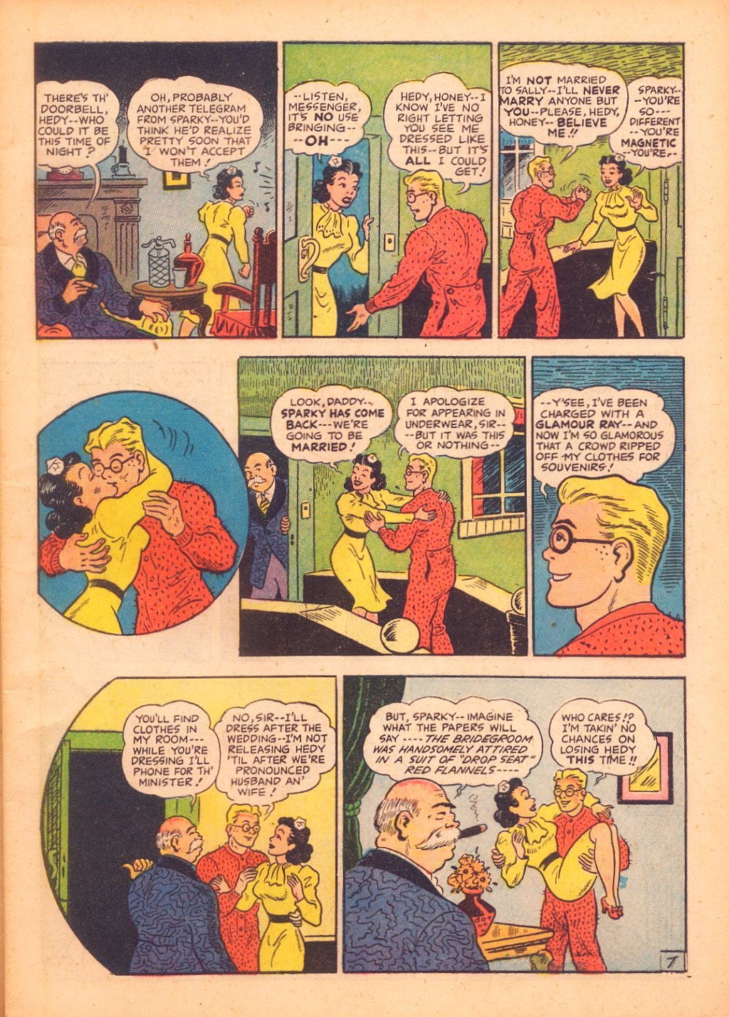 Read online Sparky Watts comic -  Issue #3 - 9