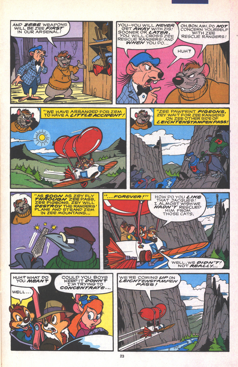 Read online Disney's Chip 'N Dale Rescue Rangers comic -  Issue #17 - 29