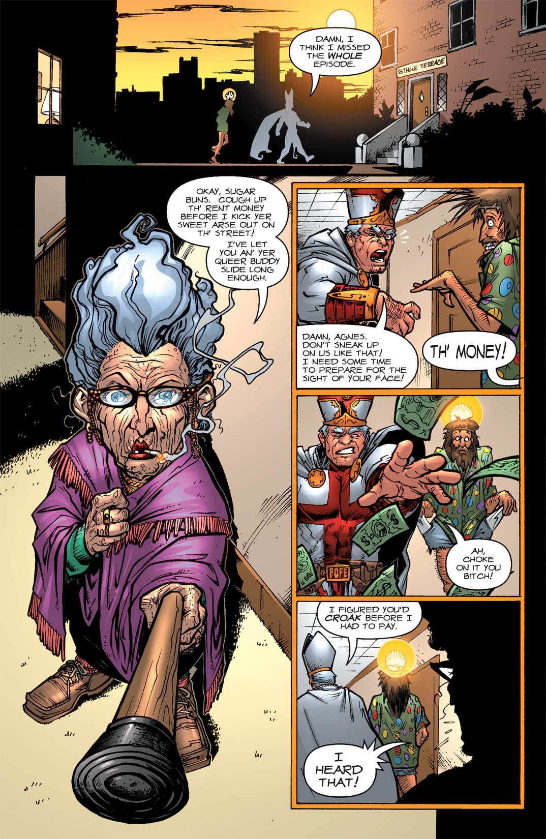 Read online Battle Pope comic -  Issue #7 - 11